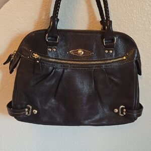 Elliott Lucca Leather Dark Brown Purse